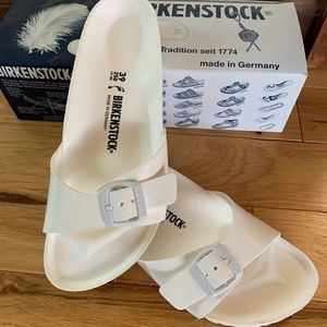 Birkenstock Women’s white shoes